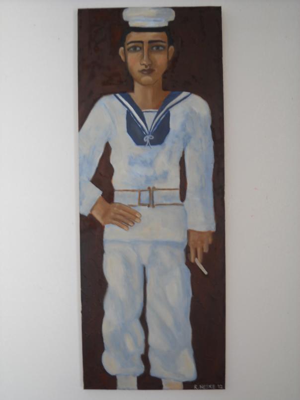 Greek Sailor 2 - Rita A Neske - Click to enlarge