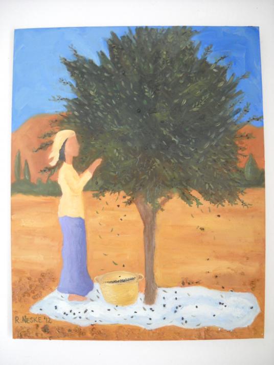 The olive picker - Rita A Neske