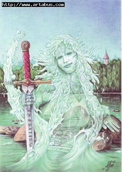 La dame du lac - Allan Barbeau