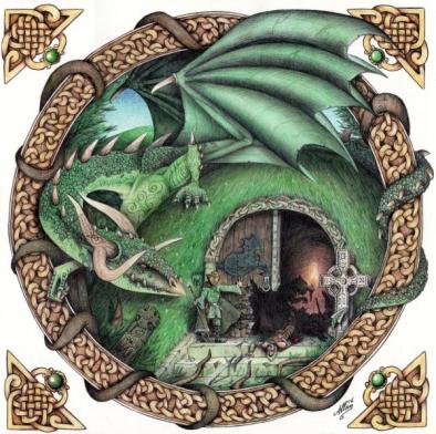 Le Dragon et le Sorcier - Allan Barbeau