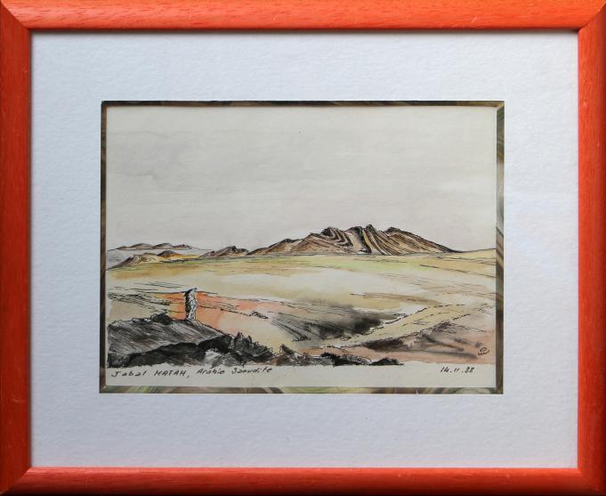 1988 Jabal Hattah, Arabie A - Jean-Pierre Milesi - Click to enlarge