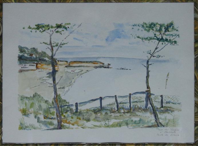 1997 Meschers, plage des Vergnes - Jean-Pierre Milesi - Click to enlarge