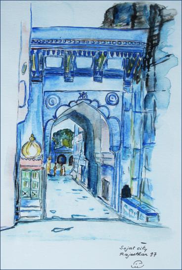 1997 Sojat City, Rajasthan - Jean-Pierre Milesi