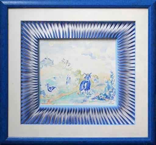 2002 Chèvres bleues, Ostabat - Jean-Pierre Milesi