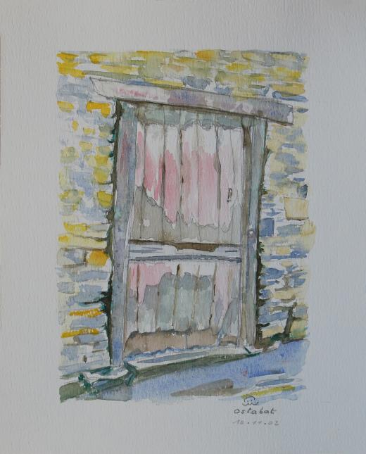 2002 Ostabat, porte rose - Jean-Pierre Milesi