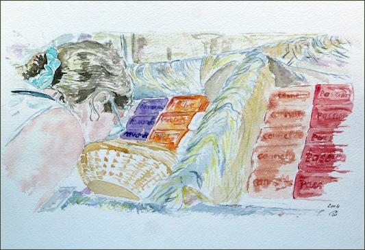 2004 Elise Marché Isle sur la Sorgue - Jean-Pierre Milesi