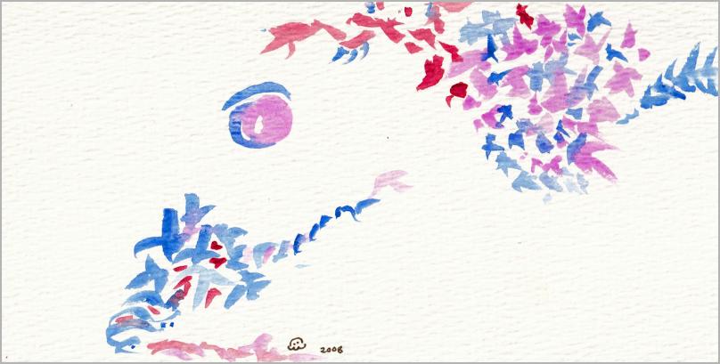 2008 Jeu de balle. Ball game - Jean-Pierre Milesi - Click to enlarge