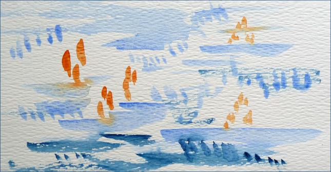 2008 Notes oranges - Jean-Pierre Milesi - Click to enlarge