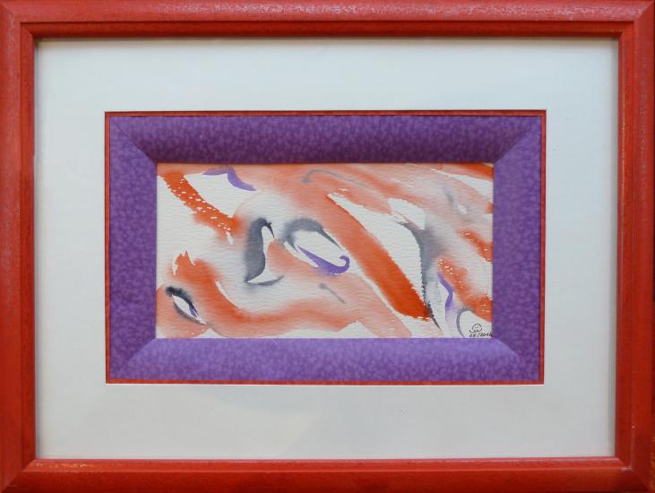 2014 Oiseaux gris et violets - Jean-Pierre Milesi - Click to enlarge
