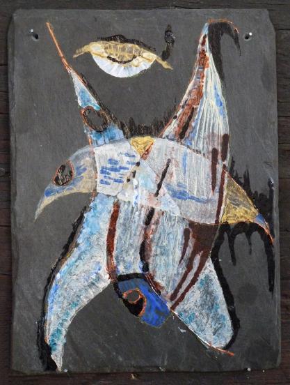2014 Poiseau, Fish-birds - Jean-Pierre Milesi