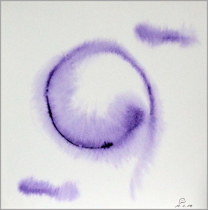 2014 Sigma violet. Sigma purple. - Jean-Pierre Milesi - Cliquer pour afficher en grand