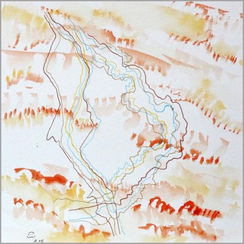 2015 Tracés. Lines - Jean-Pierre Milesi