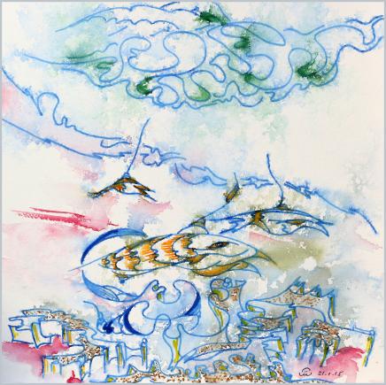2015 Zugs en vol. Zugs in flight - Jean-Pierre Milesi