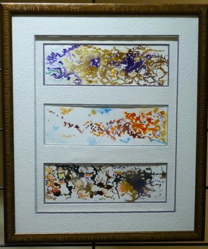 2016 Triptyque fou, Crazy triptych - Jean-Pierre Milesi