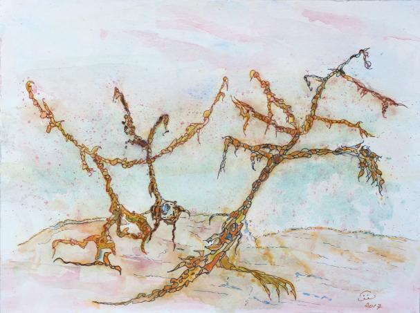 2017 Arbres de fer, Iron tree - Jean-Pierre Milesi - Click to enlarge