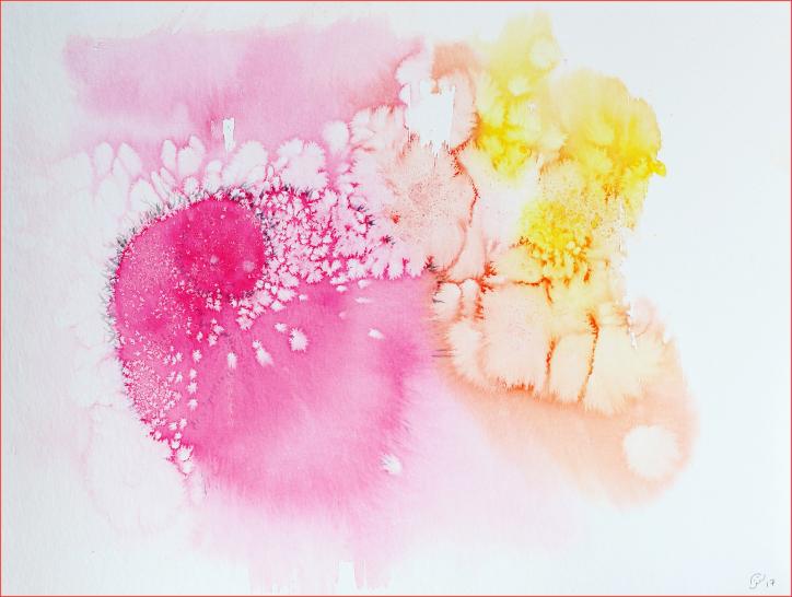 2017 Boule fuchsia. Fuchsia ball - Jean-Pierre Milesi - Cliquer pour afficher en grand