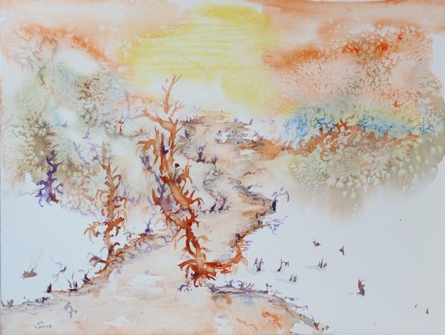 2017 La Voie épineuse. The Thorny Way. - Jean-Pierre Milesi - Click to enlarge