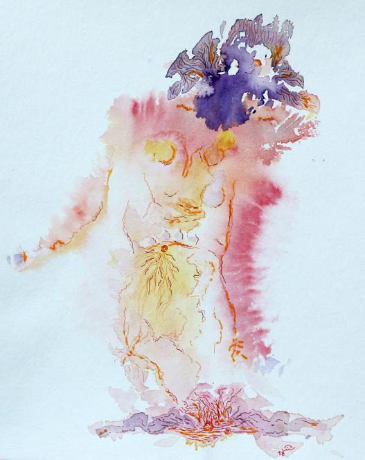 2018 Nombril d'Iris, Navel of Iris - Jean-Pierre Milesi