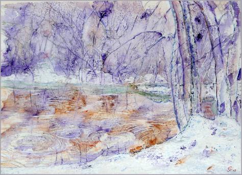 2019 Etang d'hiver - Jean-Pierre Milesi