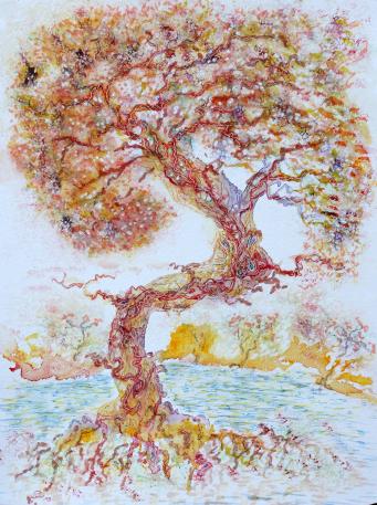 2019 Sang d'arbre, Tree blood - Jean-Pierre Milesi