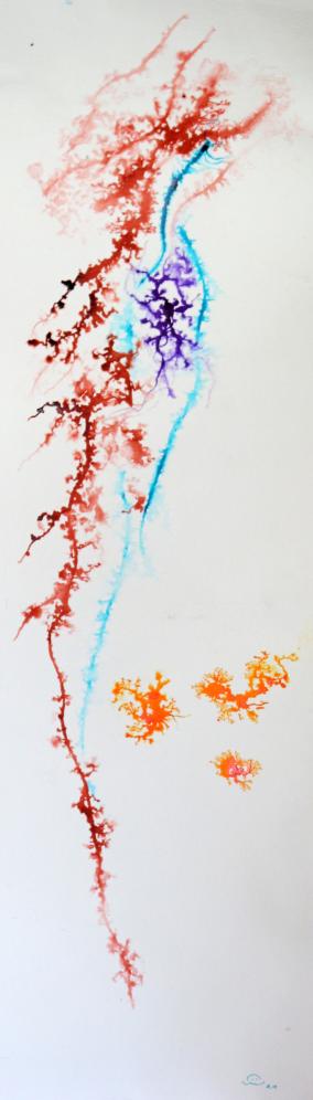 2021 Dendrites longilignes, Elongated dendrite - Jean-Pierre Milesi