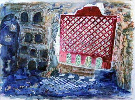 2021 Château Gaillard: Window of the dovecote - Jean-Pierre Milesi