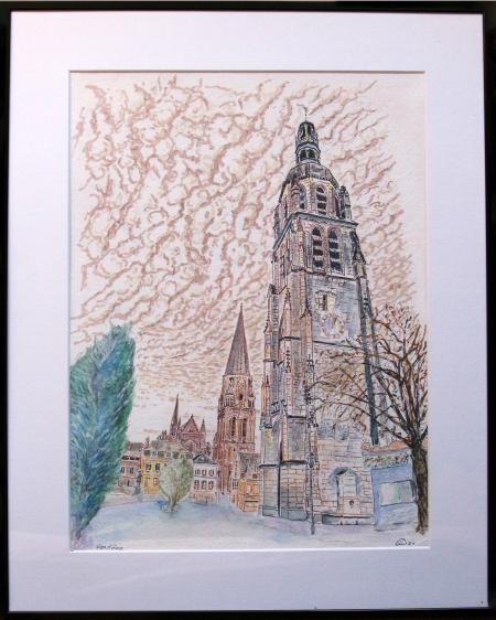 2021 Vendôme: Eglises St Martin, romane et Ste-Tri - Jean-Pierre Milesi