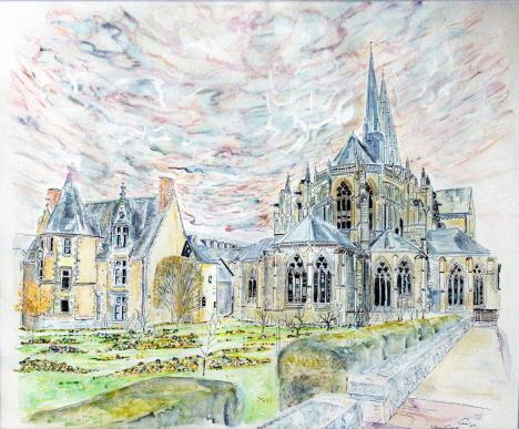 2021 Vendôme: Abbatiale Sainte-Trinité - Jean-Pierre Milesi