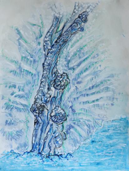 2023 Arbre bleu Blue Tree - Jean-Pierre Milesi