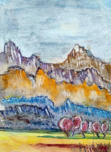 2025 Arbres roses - Jean-Pierre Milesi