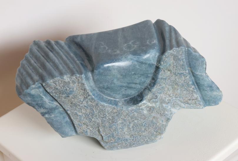 Aventure bleue (Aventurine) - Jean-Pierre Milesi - Click to enlarge