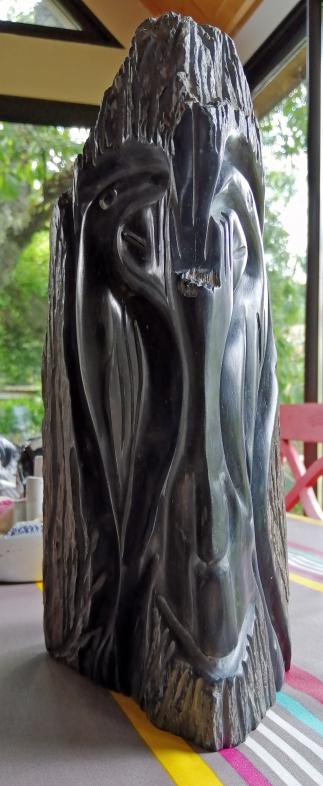 Bête aux yeux oiseaux, Bird-eyed beast - Jean-Pierre Milesi