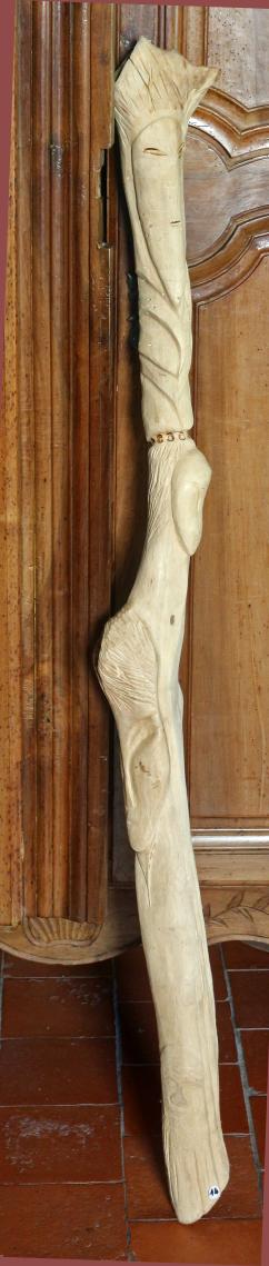 Canne de Marche, Walking stick 1 - Jean-Pierre Milesi