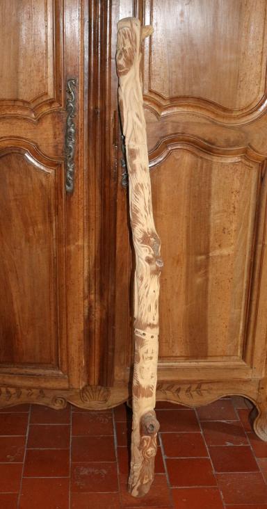 Canne de Marche, Walking stick 2 - Jean-Pierre Milesi