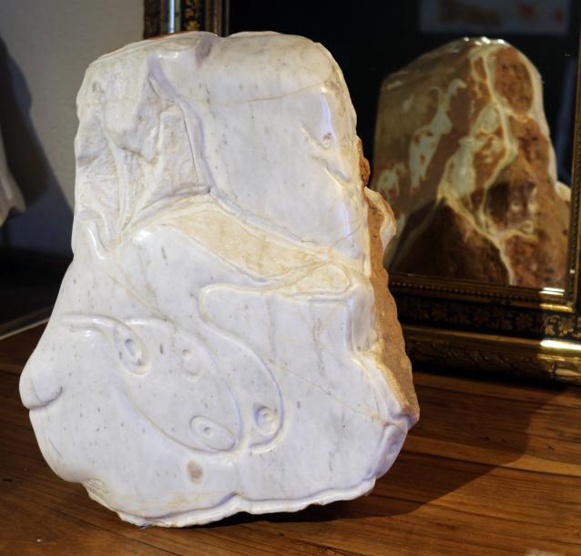Rupestre actuel Rock art, Sologne  (verso) - Jean-Pierre Milesi - Click to enlarge