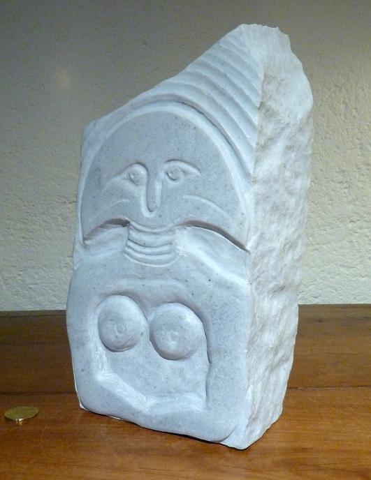 Statue-stèle, femme de Pontremoli, Statue-stele, w - Jean-Pierre Milesi