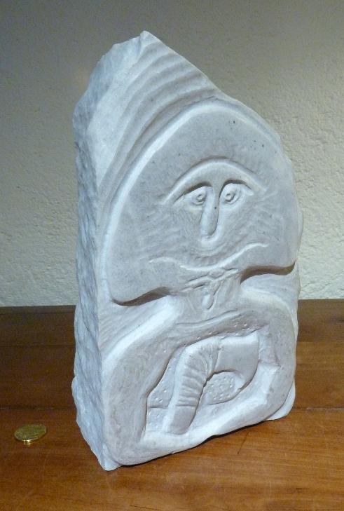 Statue-stèle, homme de Pontremoli, Statue-stele, m - Jean-Pierre Milesi