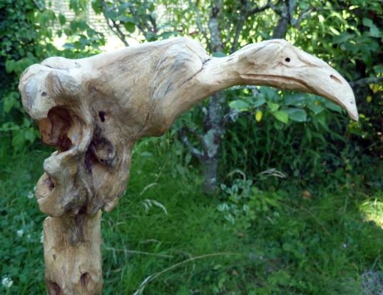 Vautour (pommeau de canne), Vulture (cane knob) - Jean-Pierre Milesi