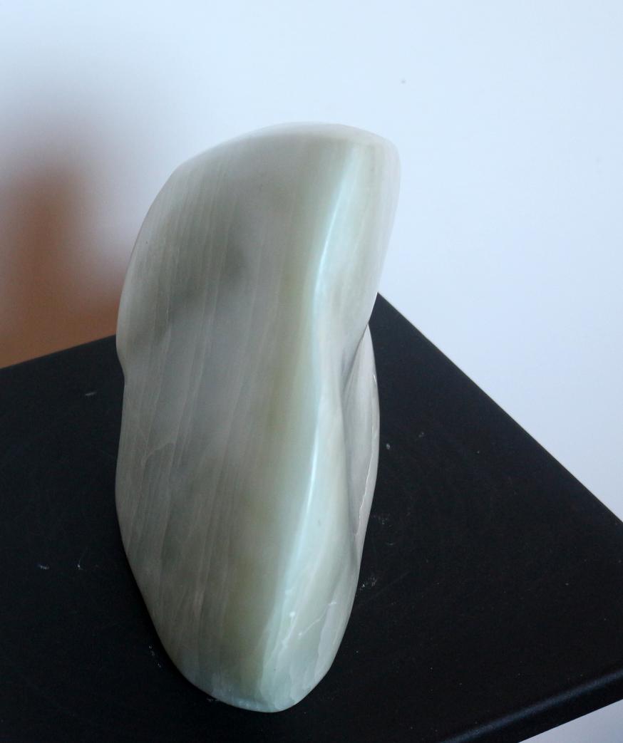 Verte lame, Green blade (verso) - Jean-Pierre Milesi - Click to enlarge