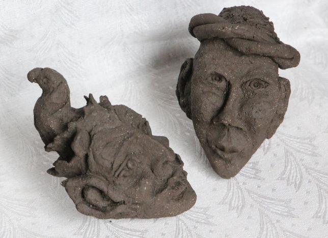 Visages souvenirs de voyages B - Jean-Pierre Milesi - Click to enlarge