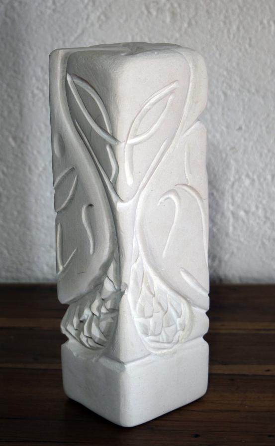 Visage-stèle, Face-stele 2C - Jean-Pierre Milesi