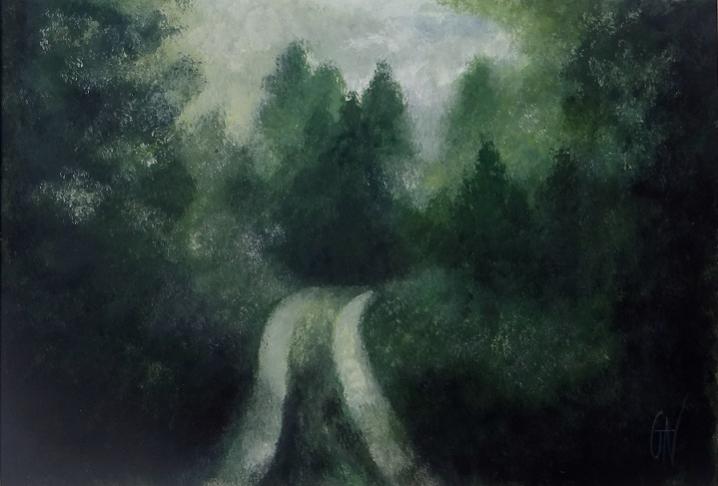 Le chemin - Geraldine Theurot - Cliquer pour afficher en grand