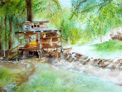la cabane - Jean-Luc Marcelli