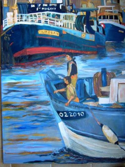 retour au port - Jean-Luc Marcelli