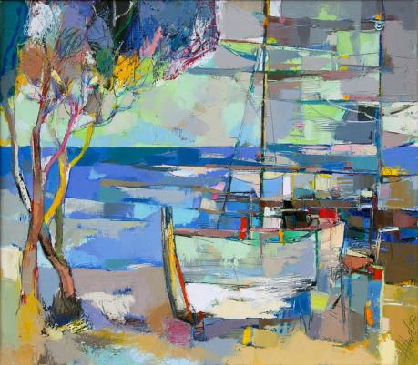 Boats and Trees - Daniel Jordanov Alberchy