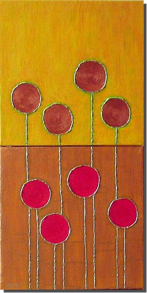 copper flowers - Dalia Rubin