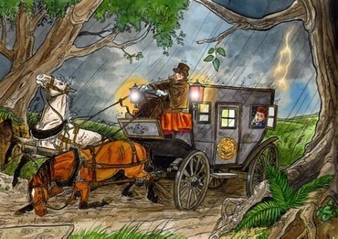 La diligence sous l'orage - Diana Kennedy
