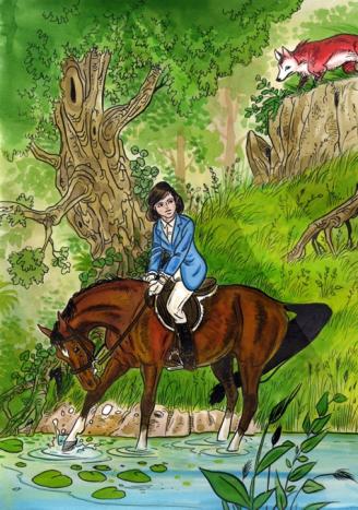 Jacqueline en forêt - Diana Kennedy