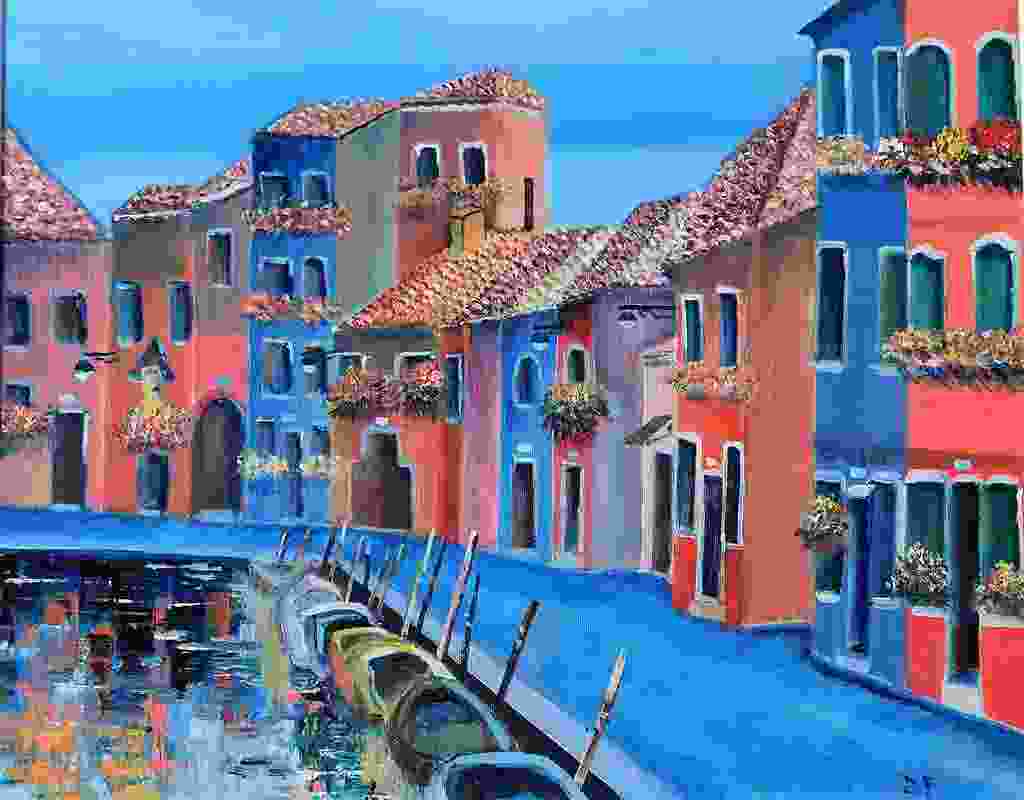 City of Lovers - Doina Falcon - Click to enlarge