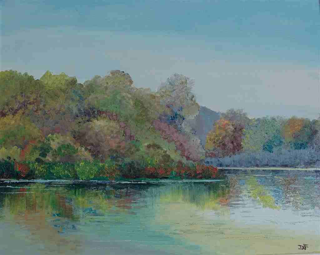 Lake in the Morning - Doina Falcon - Cliquer pour afficher en grand